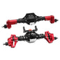 Front & Rear Portal Axle CNC Aluminum Alloy for 1/10 RC Crawler SCX10 II 90046 90047 - EXPROTAS