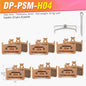 JSHOUBIKE Sintered Metal Brake Pads for Hope Tech 3 E4 Race Evo E4 Maxima