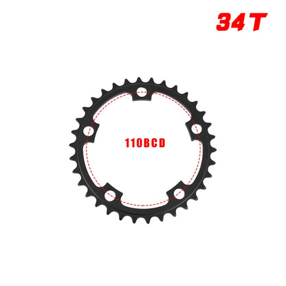 GOLDIX 110BCD 50/34T Double Chainring Road Bike Ultralight Chainwheel
