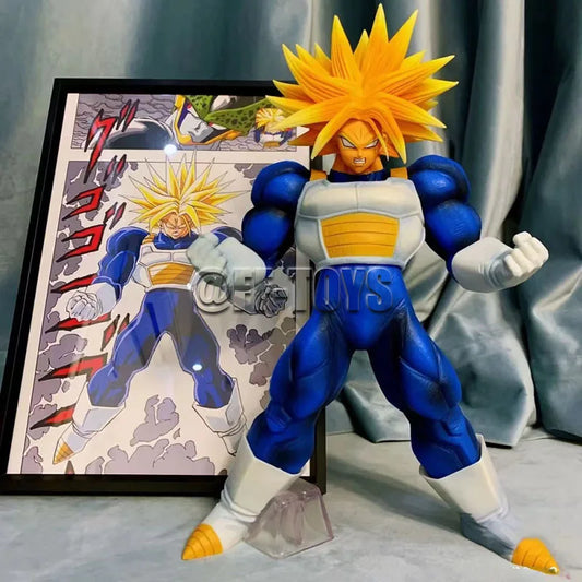 In Stock 25cm Anime Dragon Ball Z Super Trunks Action Figure PVC Super Saiyan Gotenk Figures Collection Model Toy For kids Gifts-EXPROTAS