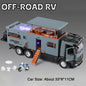 1:18 Folding Rearview Mirror Off-road RV Diecast Model with Sound & Light