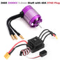 60A Brushless Motor ESC for 1/10 RC Car Drift Racing Waterproof Electric