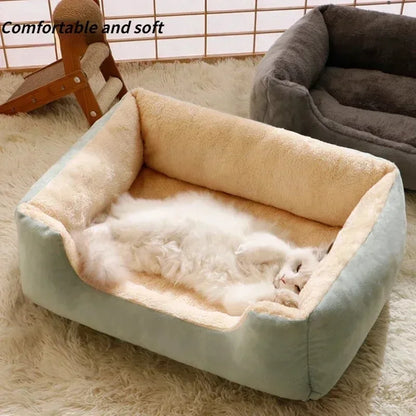 Bed For Cats Winter Cave House Pet Supplies Warm Kitten Dog Accessories