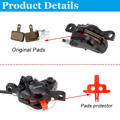 Shimano MT200 Hydraulic Disc Brake Single (Front or Rear) 2-Piston Hose Length Options