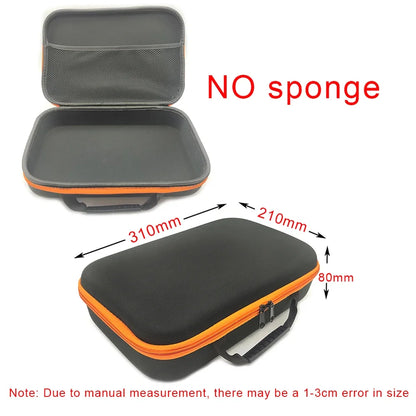 DIY Foam Hard Carry Case Storage Box Travel Zipper Bag Tool Accessories Camera