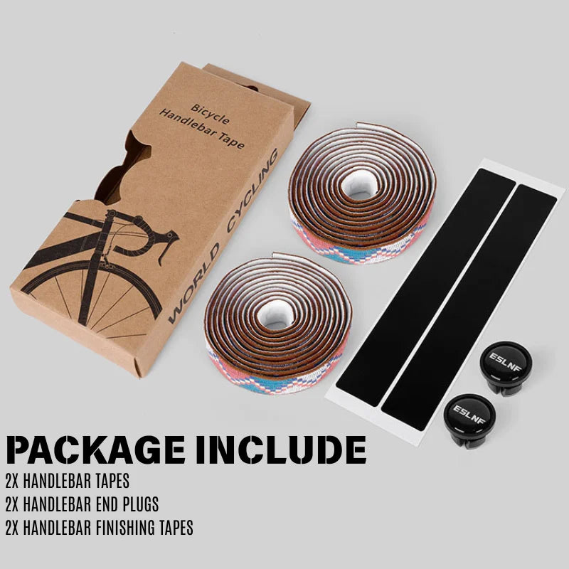 Road Bike Handlebar Tape Pure Cotton Non-Slip Gravel Racing Bar Wrap