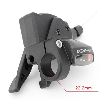 MicroNEW MTB Shifter Lever 3x7 3x8 3x9 3x10 3x11 Speed Front Rear Trigger Shift