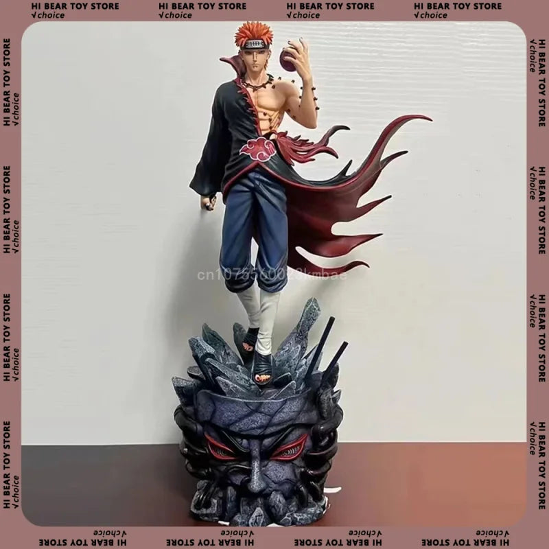 29cm Classic Naruto Pain Figurine Gk Action Figures Model PVC Statue Collectible Decoration Desktop Ornament Birthday Toys Gift-EXPROTAS