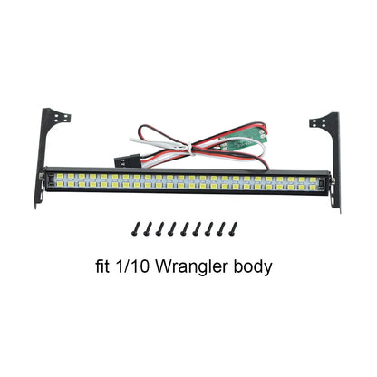 4/6 LED RC Crawler Roof Light Bar Search Lamp 1/10 TRX4 TRX6 SCX10 D90