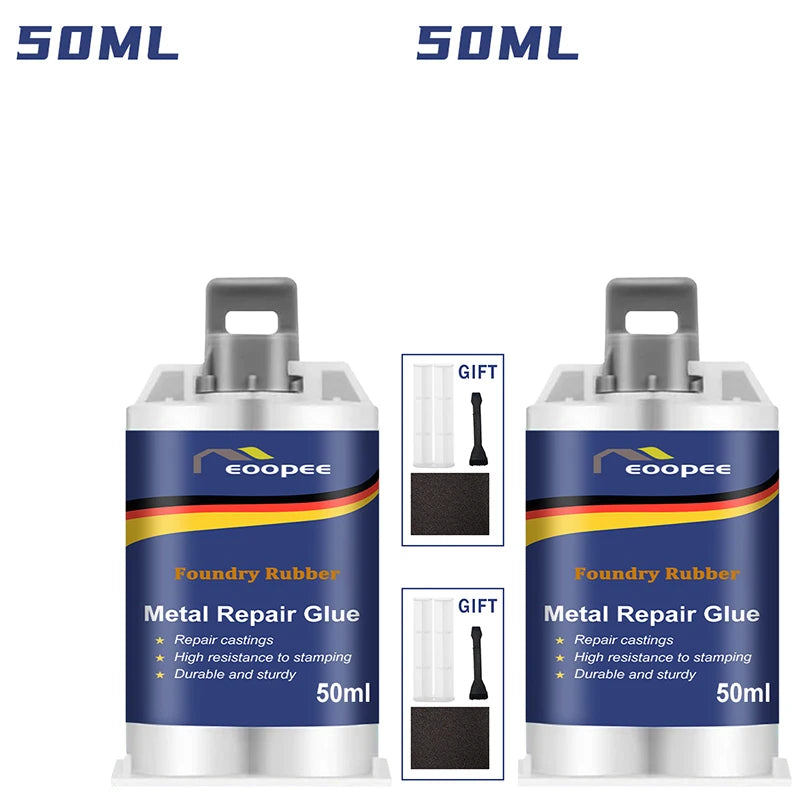 Metal Repair Epoxy Glue Heavy Duty Heat Resistant Adhesive 15g