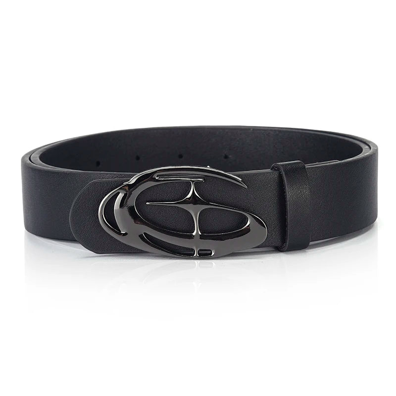 Men's Smooth Buckle Belt Unique Fashion Casual Pants Accessories Birthday