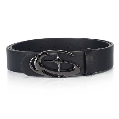 Men's Smooth Buckle Belt Unique Fashion Casual Pants Accessories Birthday