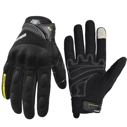 Mesh Motorcycle Gloves Suomy Summer Touchscreen Breathable Moto Motocross