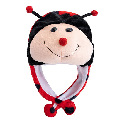 Unisex Funny Bulls Head 3D Animal Decorative Hat Winter Cap for Adults