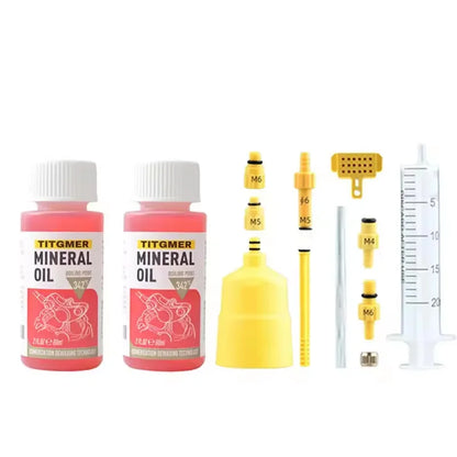 Hydraulic Disc Brake Oil 60ml for Shimano Tektro Mineral Fluid