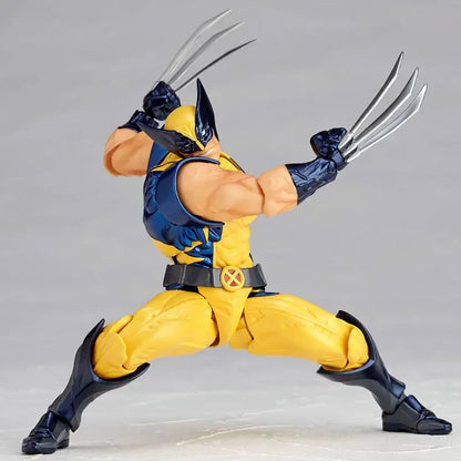 Revoltech YAMAGUCHI Wolverine Action Figure Wolverine Logan Toys X-Men Model Toy Joint Movable Doll Decor Birthday Gift For Kids-EXPROTAS