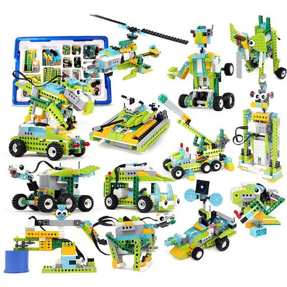 WeDo 2.0 Compatible Educational Functional Parts Building Blocks Rechargeable Set - EXPROTAS