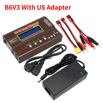 iMAX B6 V3 RC Charger | 80W LiPo/Li-Ion/NiMH Battery Digital Balance Adapter