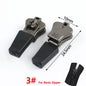 10/20/50Pcs 3# 5# Nylon Zipper Slider Formal/Reverse Zippers Head Resin Zip Tent Invisible Zips Pull Repair Kit Sewing Accessory