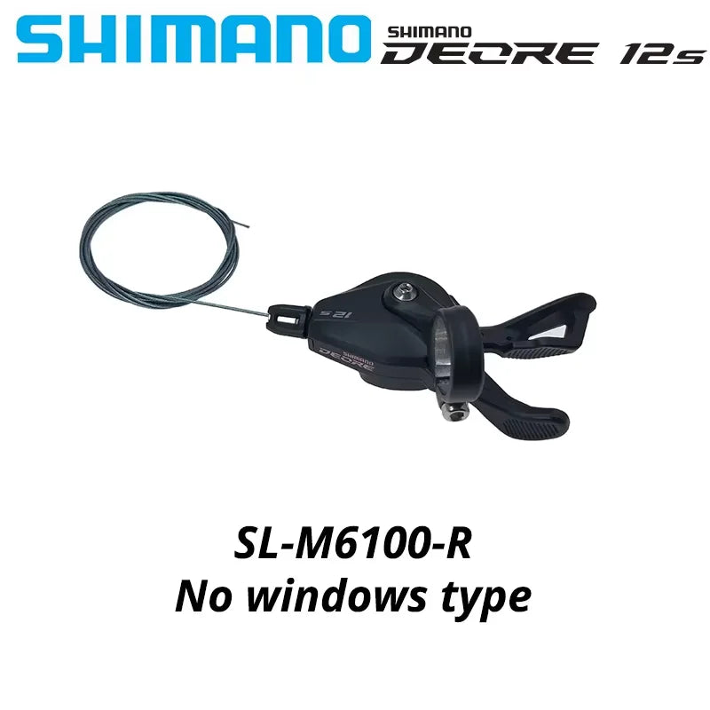 Shimano Deore RD-M6100-SGS 12-Speed Rear Derailleur + Right Shifter Lever - EXPROTAS