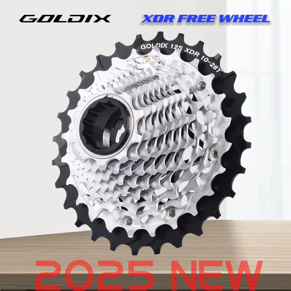 GOLDIX XDR 12 Speed Road Cassette Ultralight K7 for SRAM Electronic - EXPROTAS