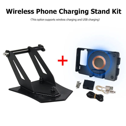 12mm GPS Phone Holder Navigation Bracket Adapter for BMW R1250RT 2021-2024