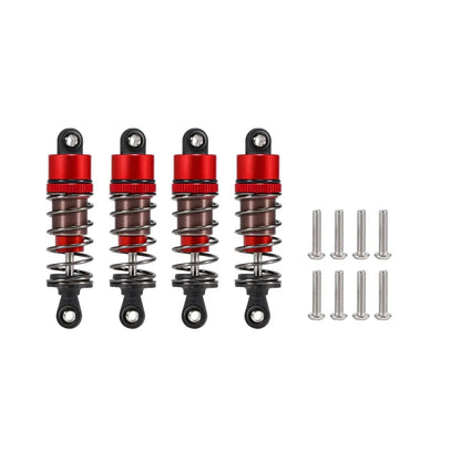 4Pcs Adjustable Oil Filled Shocks 52-120mm 1/10 RC Buggy Truggy Drift Car