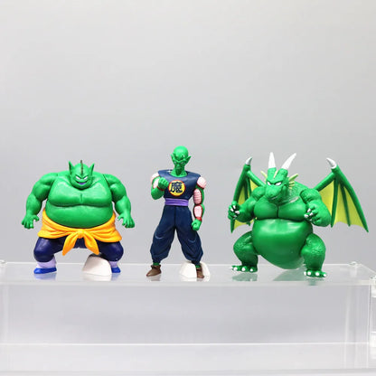9.5cm Dragon Ball King Piccolo Daimao Cymbal Tambourine Piano Figure Set