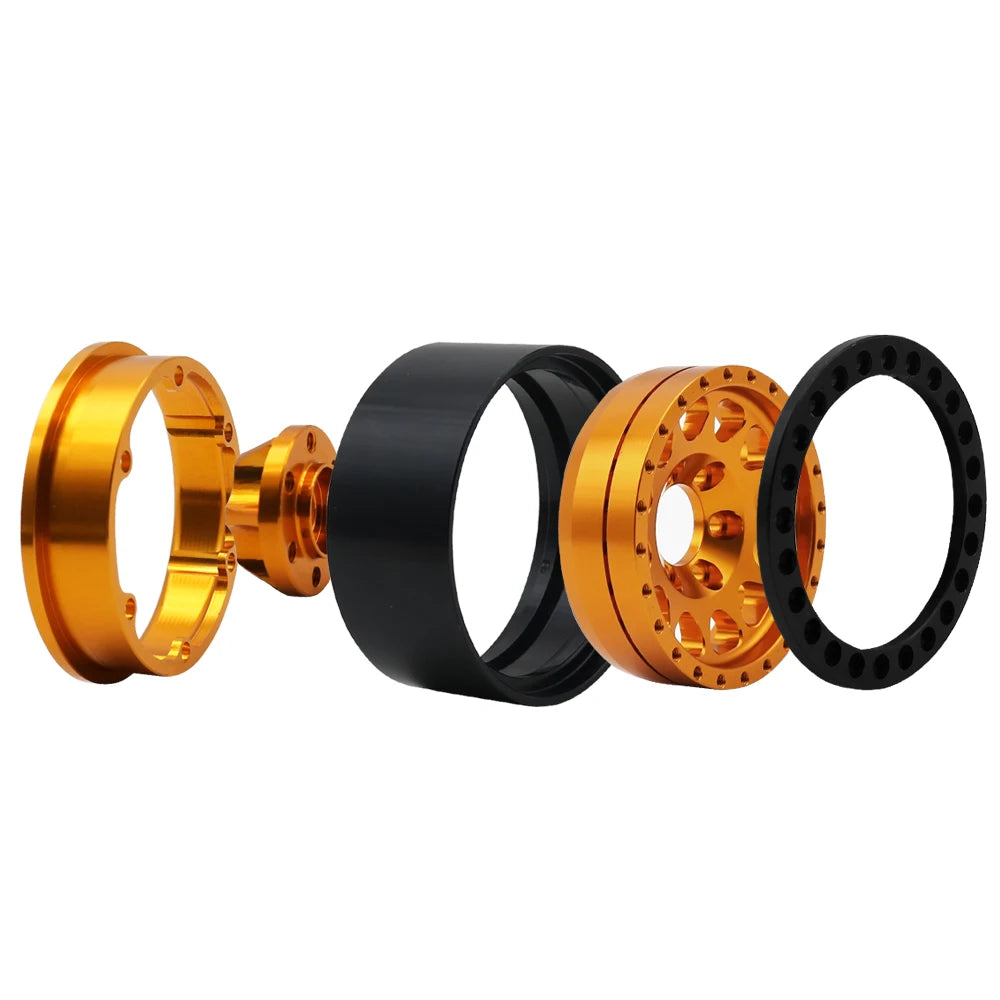 1/10 RC Crawler 1.9" Metal Beadlock Wheel - EXPROTAS