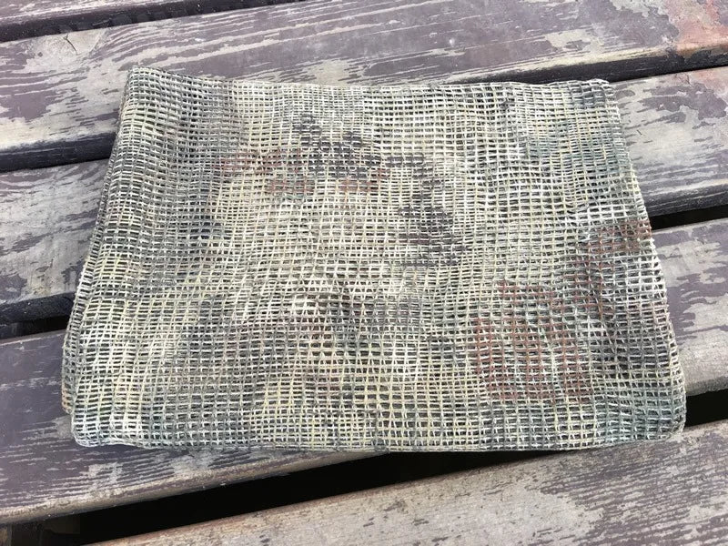 Camouflage Mesh Scarf Tactical Veil Outdoor Hunting Head Wrap