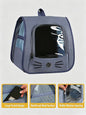 Breathable Travel Bag Carrier Backpack for Cats & Small Dogs Transparent