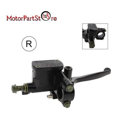Motorcycle Brake Master Cylinder Lever Brake Pump for GY6 Scooter 50cc 70cc 90cc 110cc 125cc 150cc 250cc Moped ATV Pit Bike-EXPROTAS