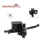 Motorcycle Brake Master Cylinder Lever Brake Pump for GY6 Scooter 50cc 70cc 90cc 110cc 125cc 150cc 250cc Moped ATV Pit Bike-EXPROTAS