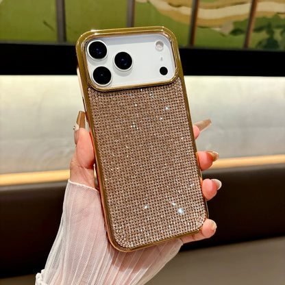 Glitter Starry Sky Diamond Case for iPhone 11-17 Air Pro Max Plus Shockproof