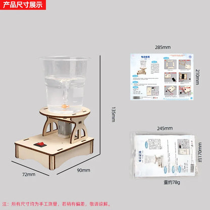 DIY Science Physics Experiment Toy Educational STEM Teaching Aids Kids