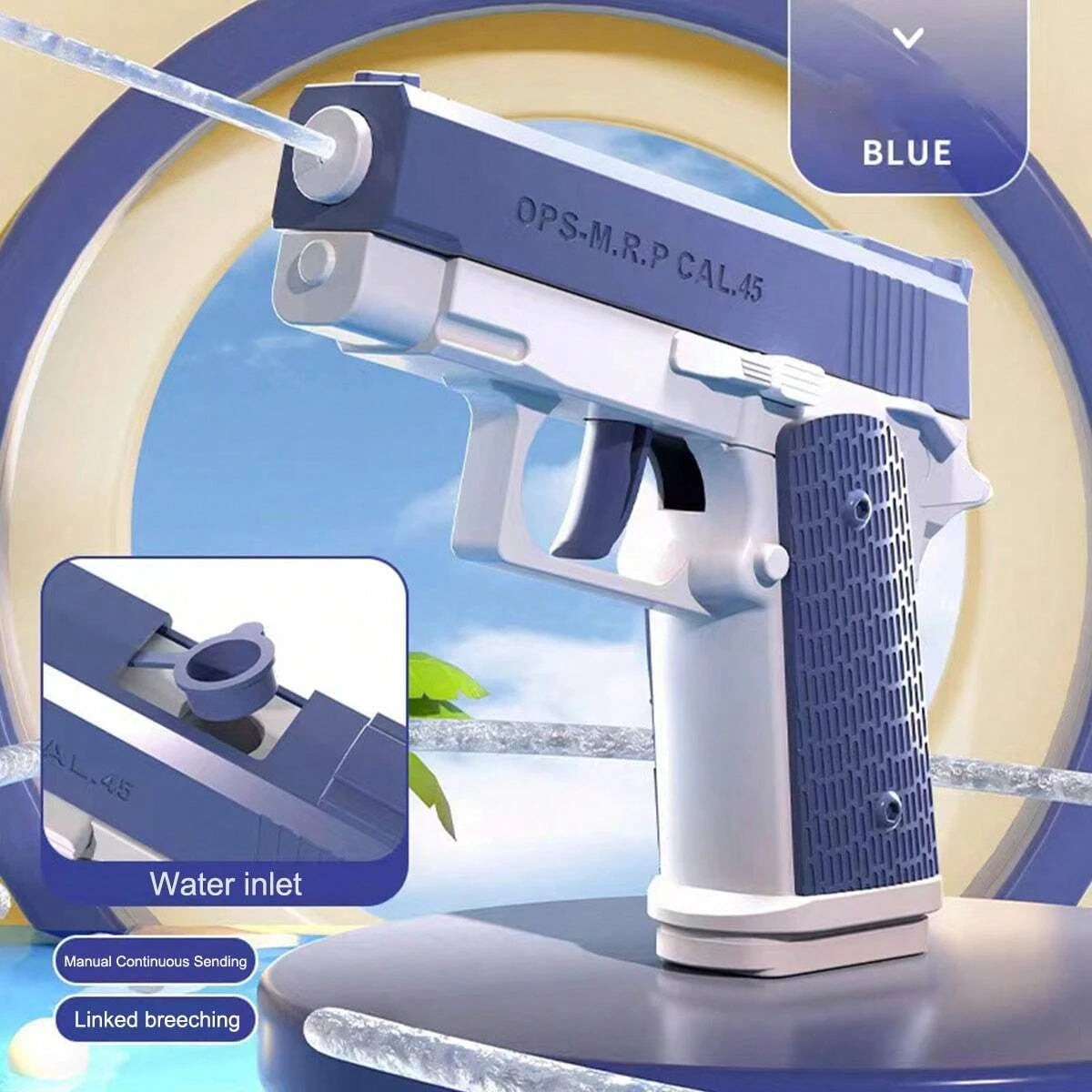 Water Pistol Toy for Kids Summer Pool Beach Shooting Games Outdoor Fun