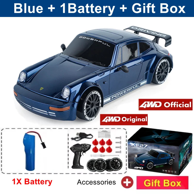 4WD Drift Car Remote Control RC Racing Truck 4x4 GTRPRO Toy for Kids Adults