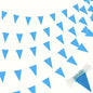 33ft Pennant Banner Flag 20Pcs Triangle Bunting Party Decoration Blue