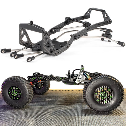 Portal ESC Battery Axle Mount Plate for Capra Carbon Fiber Chassis