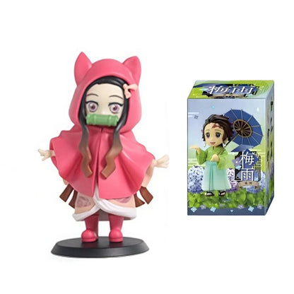 Blind Box Demon Slayer Figures Tanjiro Nezuko Kamado Anime Collectibles