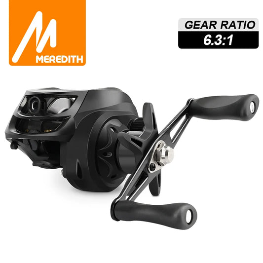 Ultralight Baitcasting Reel 8kg Drag Bass Pike Fishing Tackle