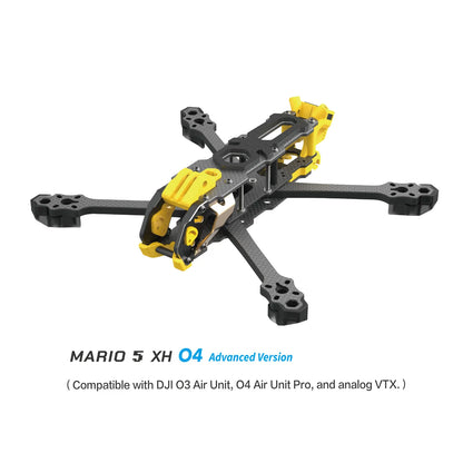 SpeedyBee Mario 5 Frame 5 Inch DC/XH Carbon Fiber FPV Freestyle RC Racing Drone
