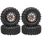 1.45 Inch Crawler Car Tire Wheels for 1/18 TRX-4M 1/24 SCX24 RC