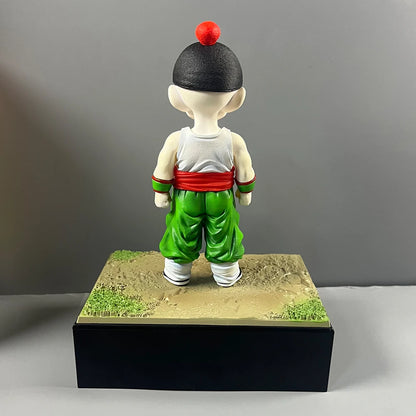 Dragon Ball Tien Shinhan & Chiaotzu PVC Figure Anime Action Statue Model Gift