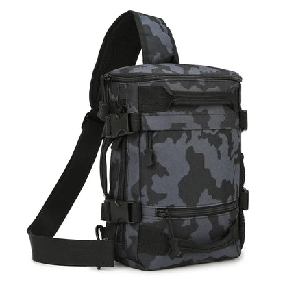 Tactical Chest Bag Outdoor Camping Hiking Sling Backpack Molle Pack