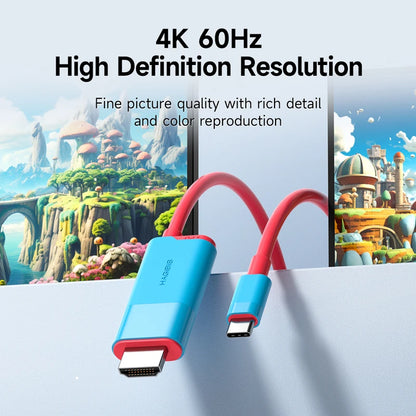 Hagibis Switch Dock USB-C to HDMI 4K60Hz Adapter for Switch/OLED/SteamDeck