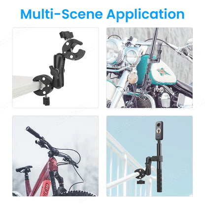 Bike Handlebar Mount Selfie Stick for GoPro Insta360 DJI Accessories