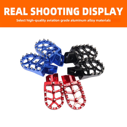 Motorcycle FootRest Footpegs Foot Pegs Pedal For YAMAHA TTR 90 110 125 250 TTR250 YZ80 YZ125 YZ250 YZ WR 200 250 500 Accessories - EXPROTAS