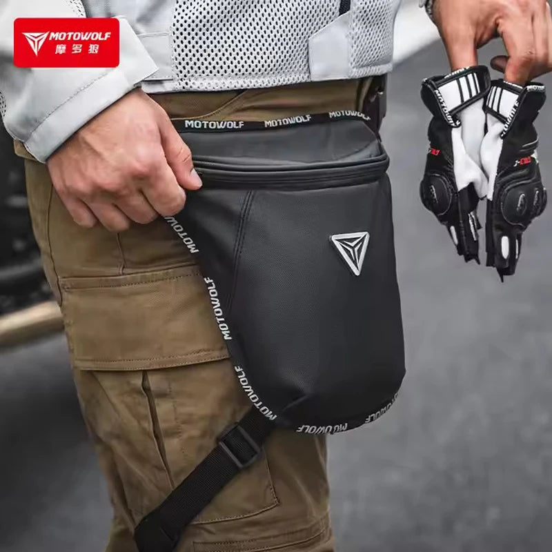 Motorcycle Waist Leg Bag Waterproof Thigh Drop Hip Bum Tactical Bags