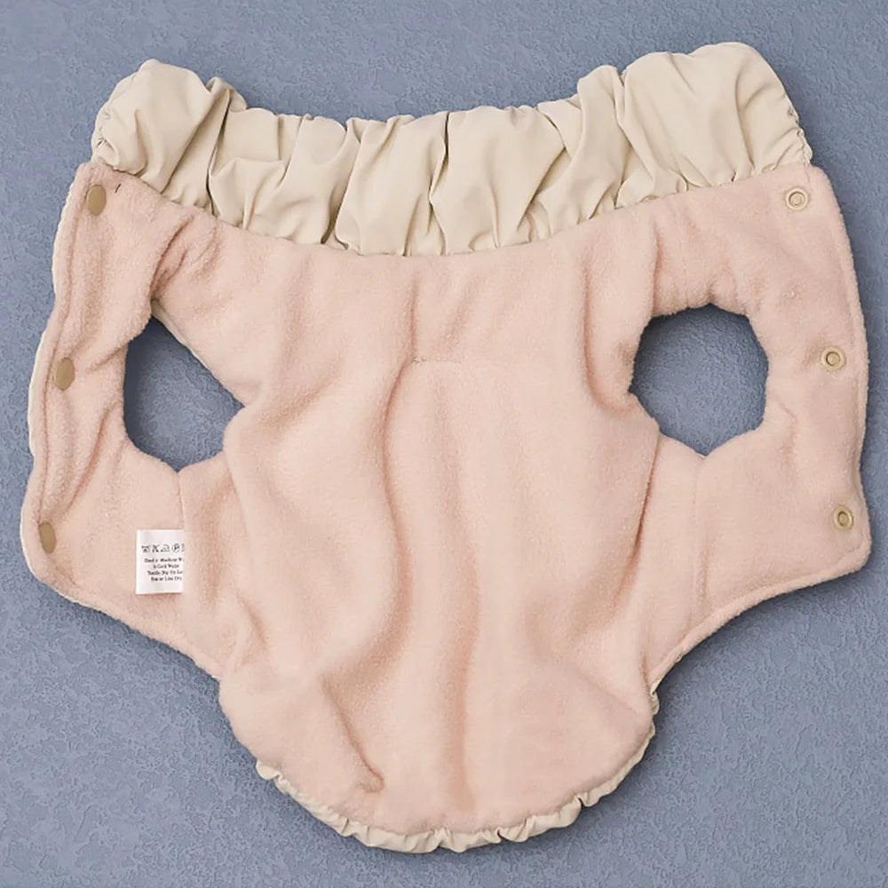 Warm Dog Clothes Winter Coat Jacket Fleece Vest for Small Medium Pets